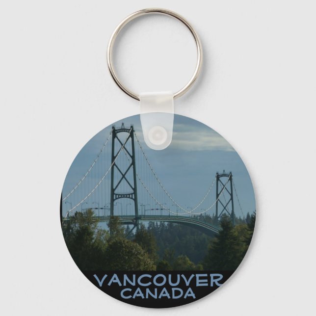 Vancouver Canada Nyckelring Vancouver Souvenirs (Framsida)