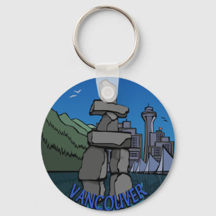 Vancouver Canada Nyckelring Vancouver Souvenirs