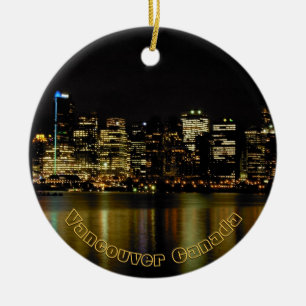 Vancouver Canada Ornament Anpassningsbar Vancouver