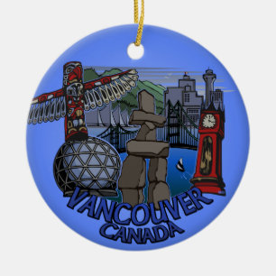 Vancouver Canada Ornament Personlig Souvenirs
