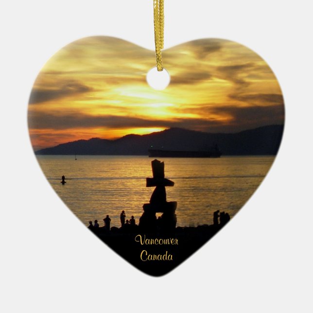 Vancouver Canada Ornament Vancouver Souvenirs (Framsidan)