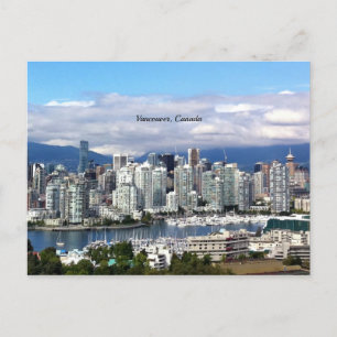 Vancouver Canada Skyline Vykort