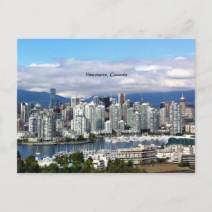 Vancouver Canada Skyline Vykort