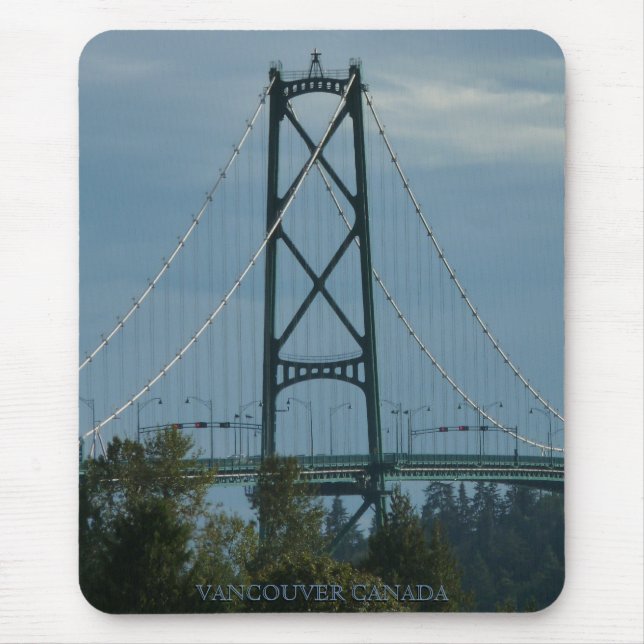 Vancouver Canada Souvenir Mouse Pad Vancouver Gift Musmatta (Framsidan)
