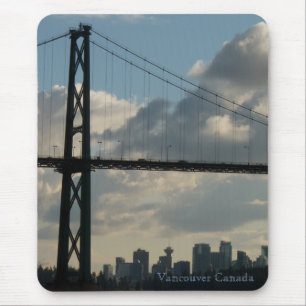 Vancouver Canada Souvenir Mouse Pad Vancouver Gift Musmatta