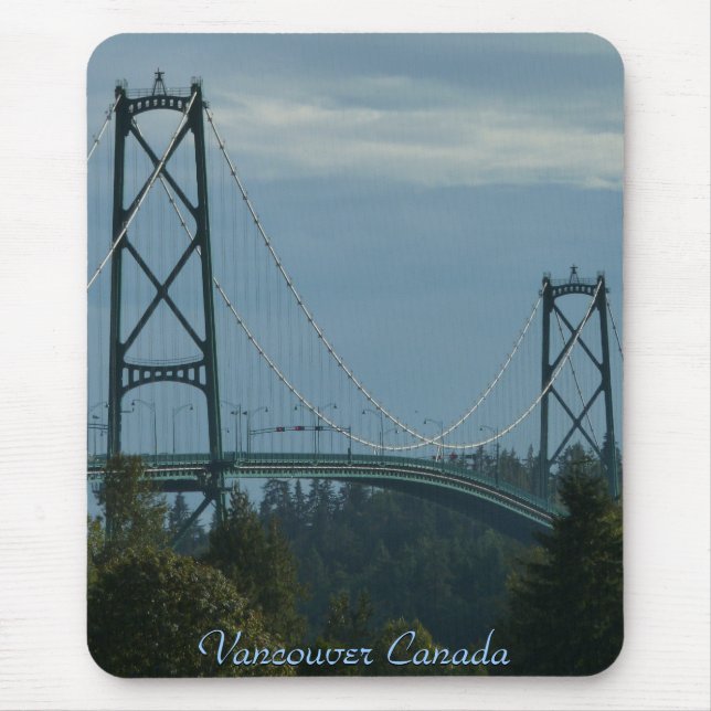 Vancouver Canada Souvenir Mouse Pad Vancouver Gift Musmatta (Framsidan)