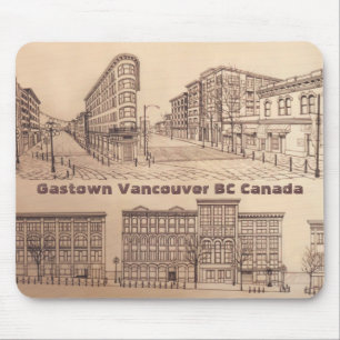 Vancouver Canada Souvenir Mousepad Gastown Gifts Musmatta