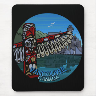 Vancouver Canada Souvenir Mousepad Vancouver Gifts Musmatta