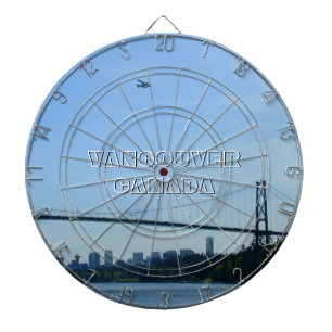 Vancouver Dartboard Lions Gate Souvenir Dartpil Darttavla