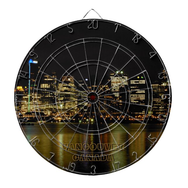 Vancouver Dartboard Vancouver Souvenir Dartboard Piltavla (Framsidan)