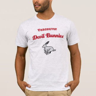 Vancouver djävulenkaniner tee shirt
