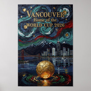 Vancouver elegant konstvägg för ditt hem poster