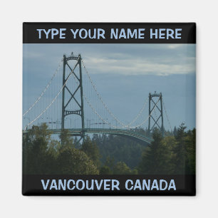 Vancouver Fridge Magnets Personlig Souvenir Magnet
