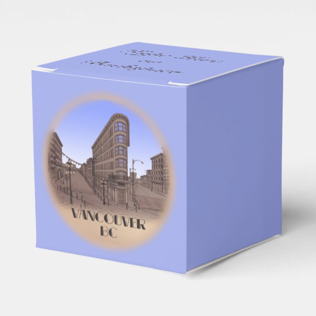 Vancouver Gift Box Personlig Gastown Gift Boxes Presentaskar (Framsidan Sidan)