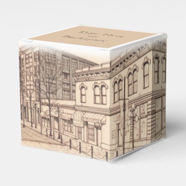 Vancouver Gift Box Personlig Gastown Gift Boxes Presentaskar (Framsidan Sidan)