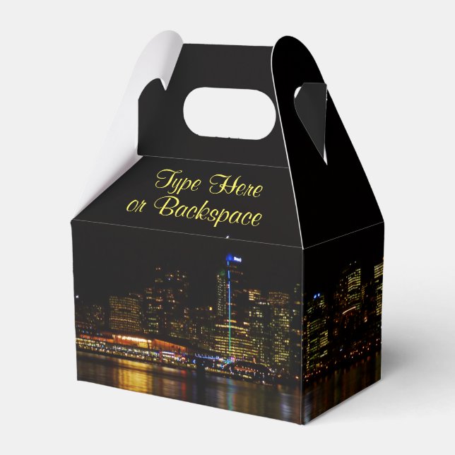 Vancouver Gift Box Personlig Vancouver Boxes Presentaskar (Framsidan Sidan)