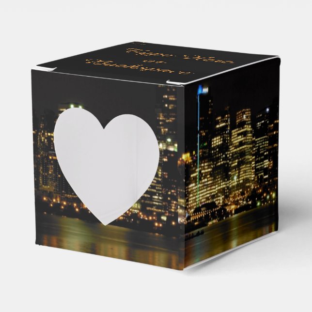 Vancouver Gift Box Romantic Personlig Boxes Presentaskar (Framsidan Sidan)