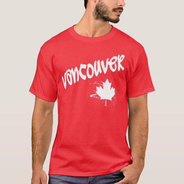 Vancouver Graffiti Tee Shirt (Framsida)