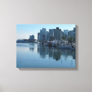 Vancouver Harbour Art Print Sjölandskap Art Canvas