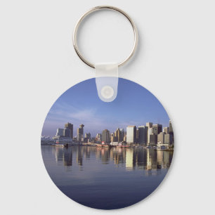 Vancouver horisont, British Columbia, Kanada Nyckelring