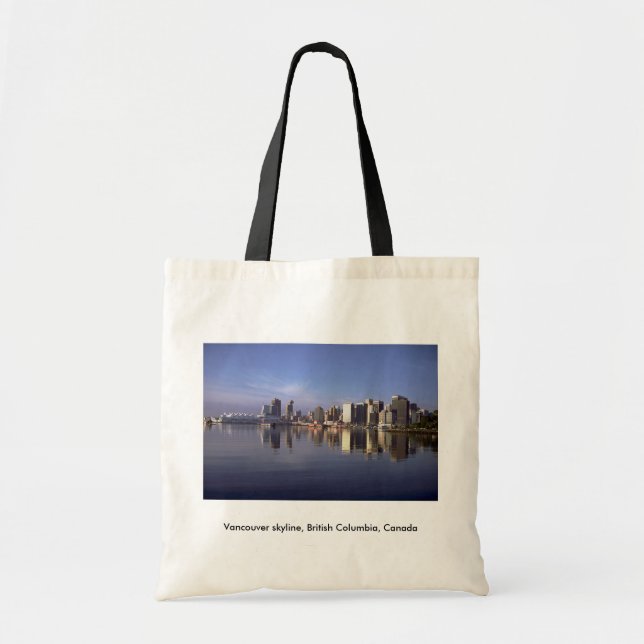 Vancouver horisont, British Columbia, Kanada Tygkasse (Framsidan)