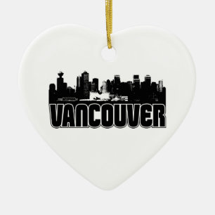 Vancouver horisont julgransprydnad keramik