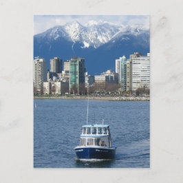 Vancouver i april vykort