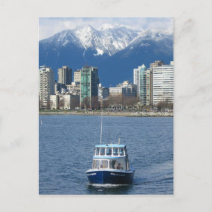 Vancouver i april vykort