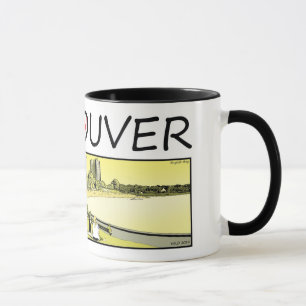 Vancouver illustration - engelskafjärd mugg