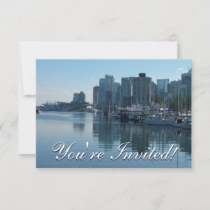Vancouver-inbjudan Personlig Vancouver OSA Inbjudningar