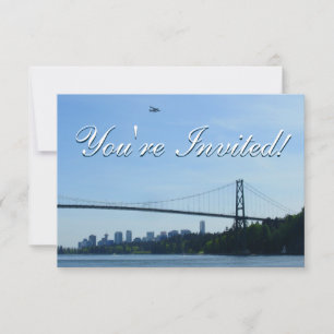 Vancouver-inbjudan Personlig Vancouver OSA Inbjudningar