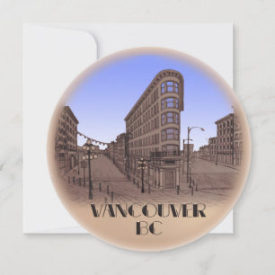 Vancouver-inbjudan Personlig Vancouver OSA Inbjudningar