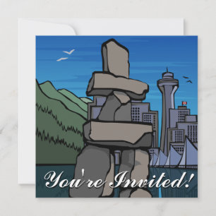 Vancouver-inbjudan Personlig Vancouver OSA Inbjudningar