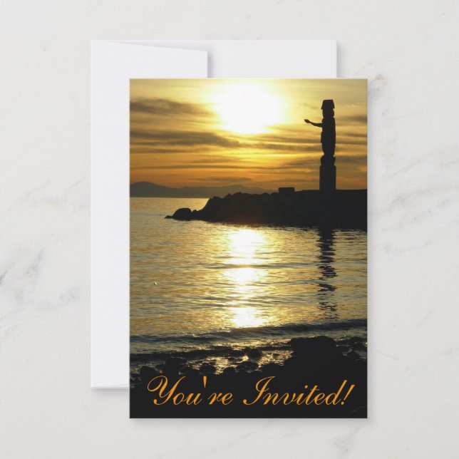 Vancouver-inbjudan Personlig Vancouver OSA Inbjudningar (Framsida)