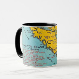 Vancouver Island Vintage Kart Postkort Mugg