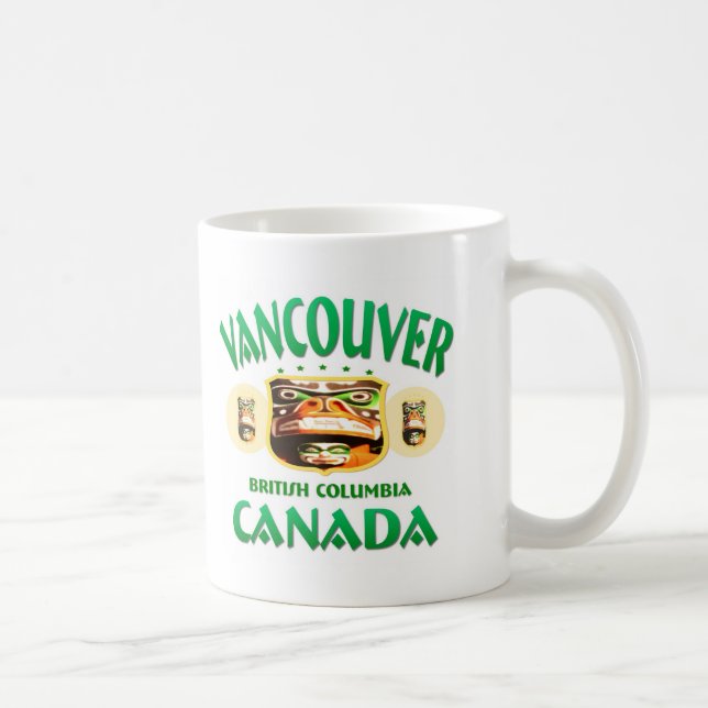 Vancouver Kanada Kaffemugg (Höger)