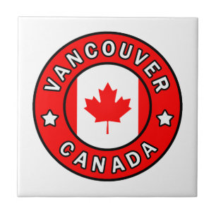Vancouver Kanada Kakelplatta