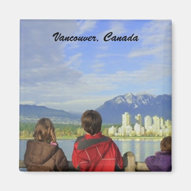Vancouver, Kanada Magnet (Framsidan)