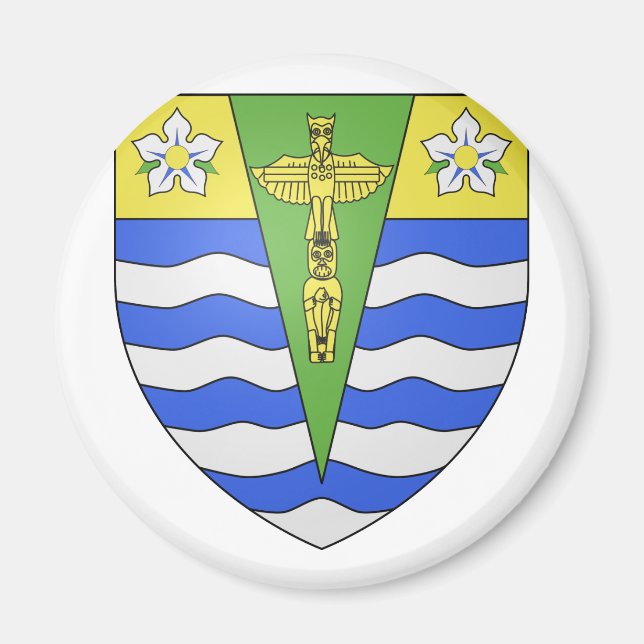 Vancouver, Kanada Magnet (Framsidan)