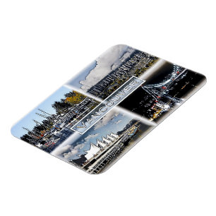 Vancouver - Kanada - Mosaic - Magnet