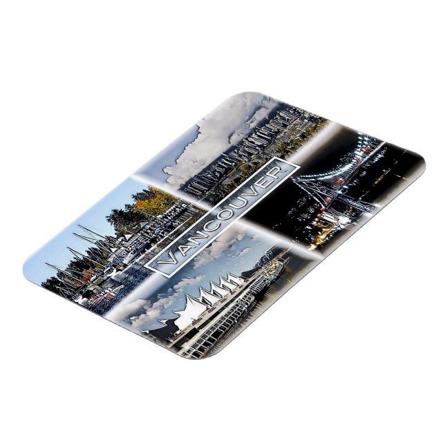 Vancouver - Kanada - Mosaic - Magnet (Vänstra Sidan)