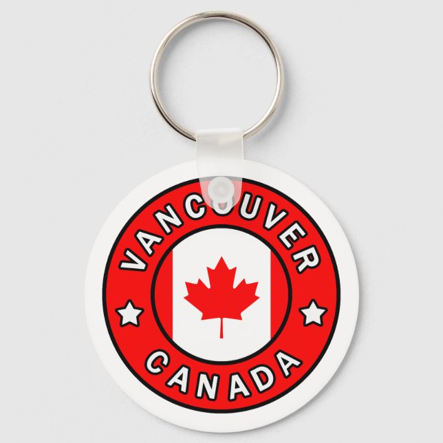Vancouver Kanada Nyckelring (Framsida)