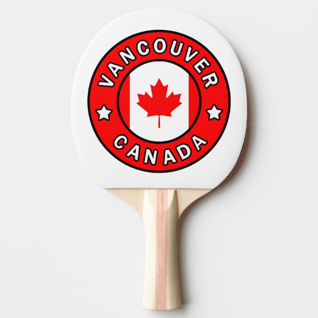 Vancouver Kanada Pingisracket (Framsidan)