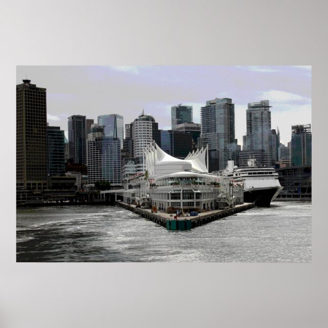 Vancouver Kanada Poster (Framsidan)