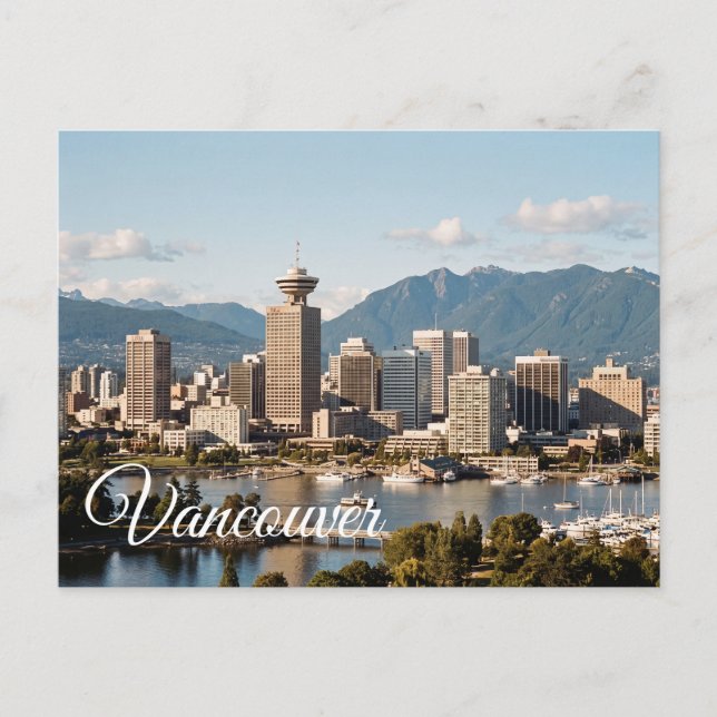 vancouver kanada resa vykort (Framsida)