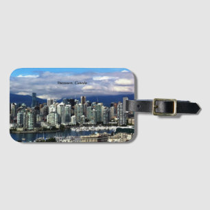 Vancouver, Kanada, skyline Bagagebricka