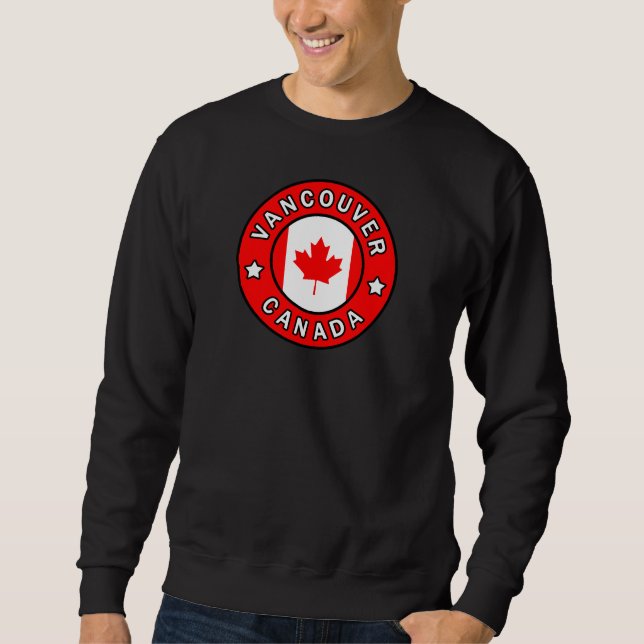Vancouver Kanada Sweatshirt (Framsida)