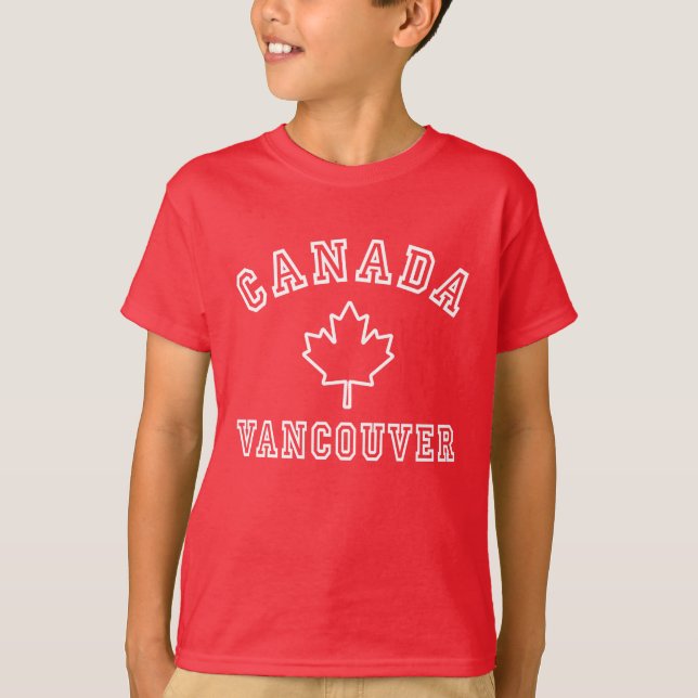 Vancouver Kanada Tee (Framsida)