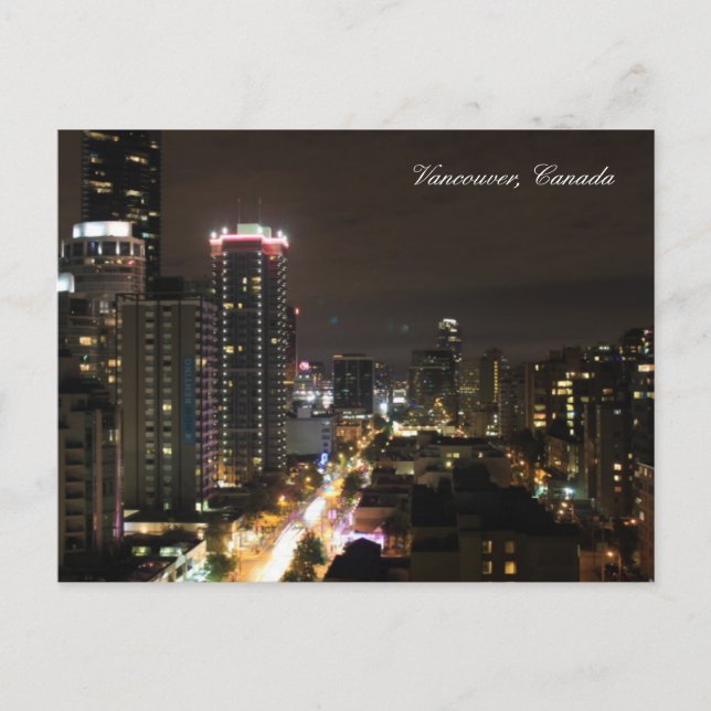 Vancouver, Kanada Vykort (Framsida)