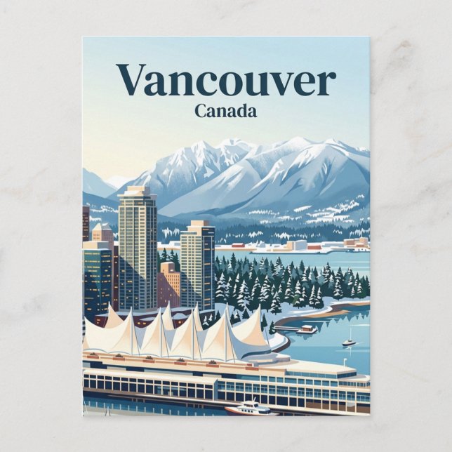 Vancouver, Kanada Vykort (Framsida)